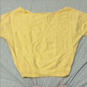 Garage Yellow Women's Crew Neck Sweater